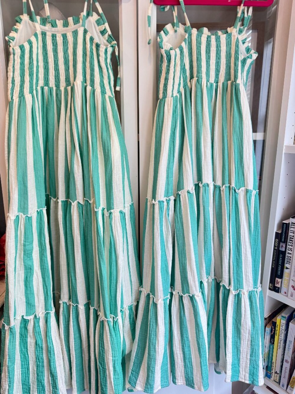 Sweet Honey Maxi Dress 8 10 Sister Sets Coastal Beach Resort Striped